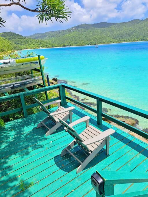 Sailfish Villa Luxury Beachfront Estate Magens Bay Cruz Bay Екстер'єр фото