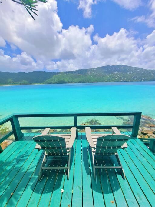 Sailfish Villa Luxury Beachfront Estate Magens Bay Cruz Bay Екстер'єр фото