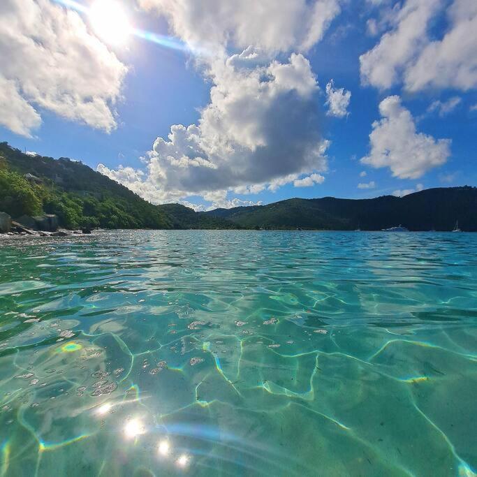 Sailfish Villa Luxury Beachfront Estate Magens Bay Cruz Bay Екстер'єр фото