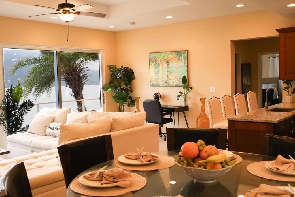 Sailfish Villa Luxury Beachfront Estate Magens Bay Cruz Bay Екстер'єр фото
