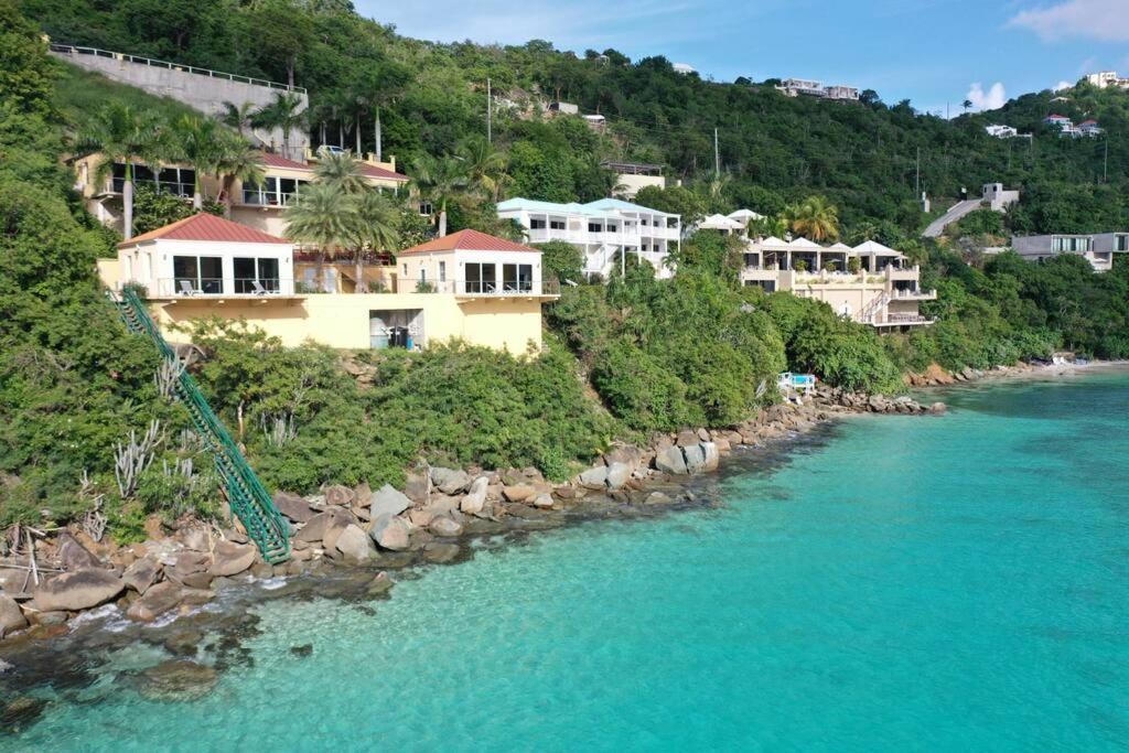 Sailfish Villa Luxury Beachfront Estate Magens Bay Cruz Bay Екстер'єр фото