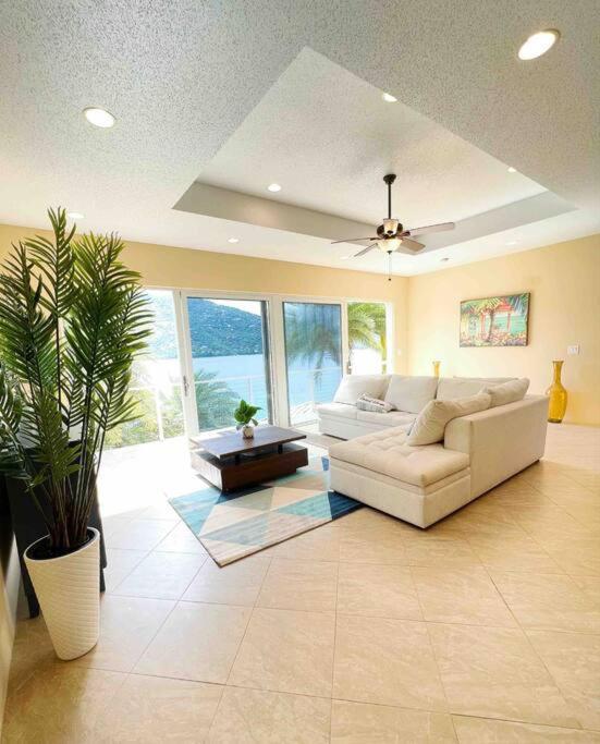 Sailfish Villa Luxury Beachfront Estate Magens Bay Cruz Bay Екстер'єр фото