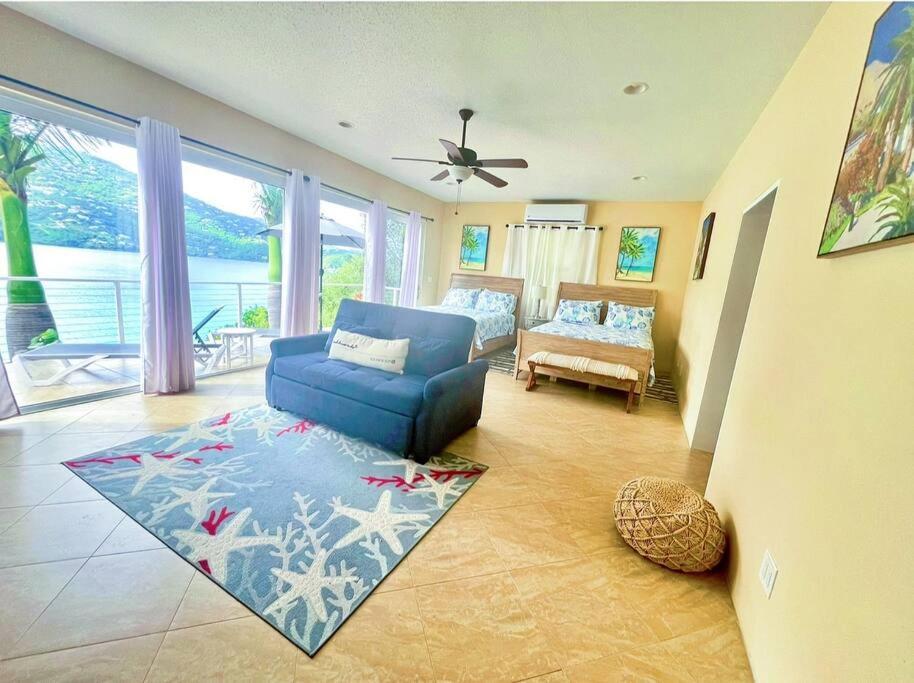 Sailfish Villa Luxury Beachfront Estate Magens Bay Cruz Bay Екстер'єр фото