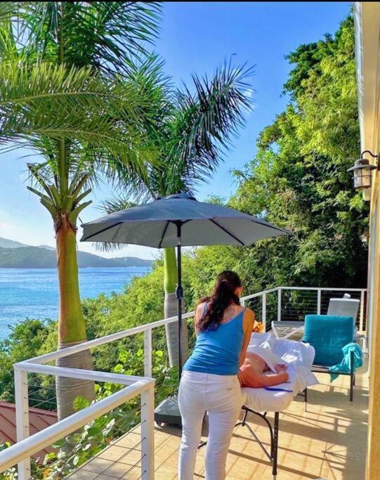 Sailfish Villa Luxury Beachfront Estate Magens Bay Cruz Bay Екстер'єр фото