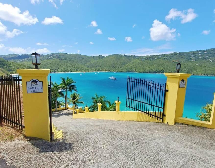 Sailfish Villa Luxury Beachfront Estate Magens Bay Cruz Bay Екстер'єр фото